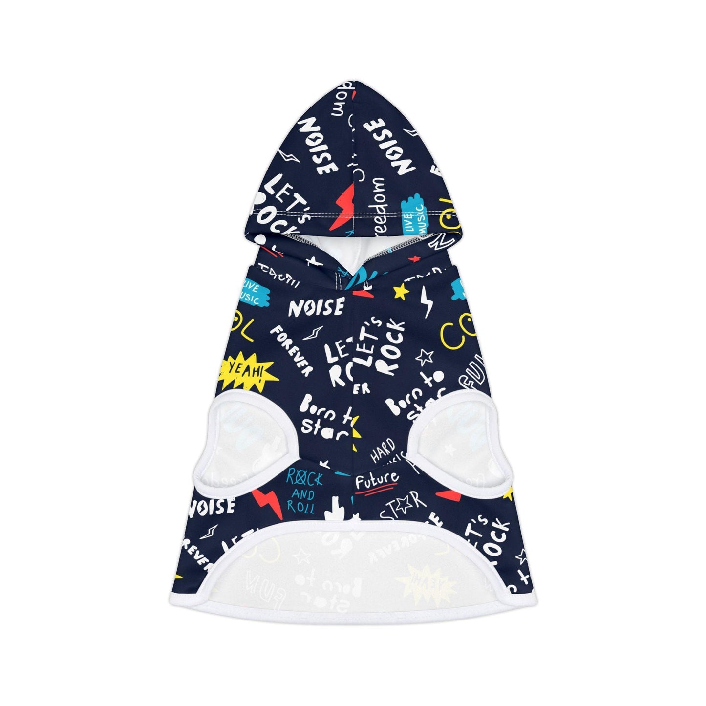 Born to Star Hand Drawn Graphic Pet Hoodie