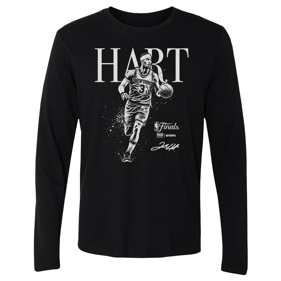 Josh Hart New York Knicks NBA Finals 2026 Mono WHT