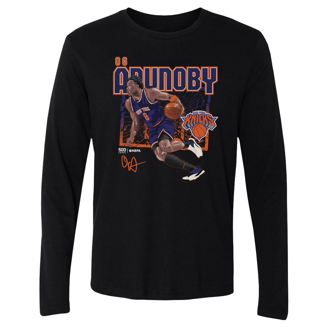OG Anunoby New York Knicks Shattered WHT
