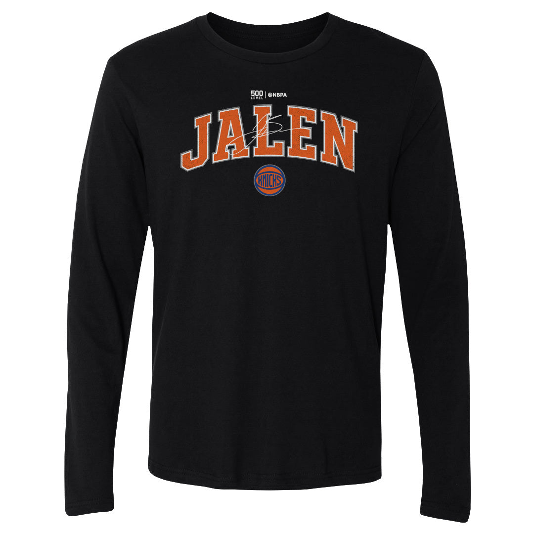 Jalen Brunson New York Knicks Team Font WHT