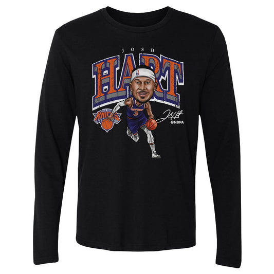 Josh Hart New York Knicks Cartoon WHT