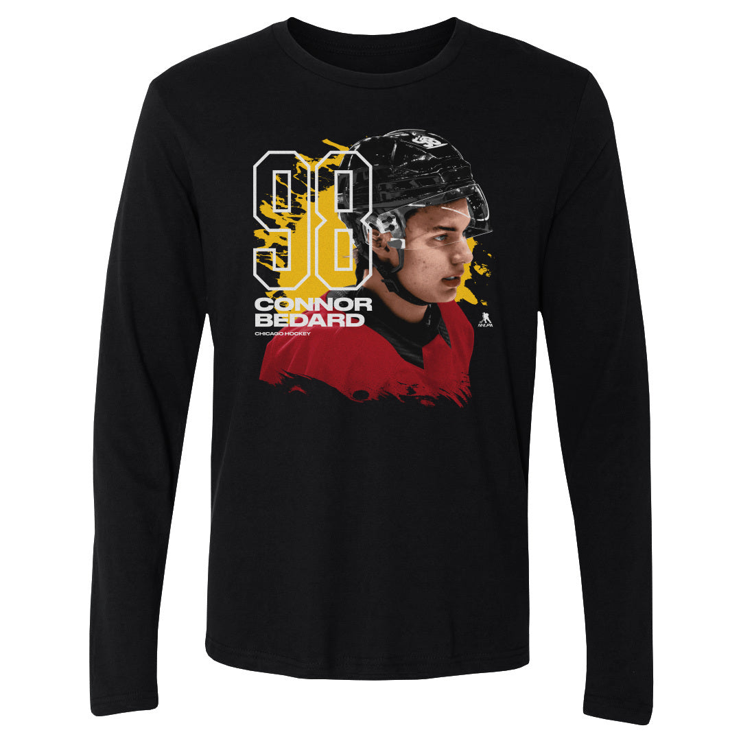 Connor Bedard Chicago Profile WHT