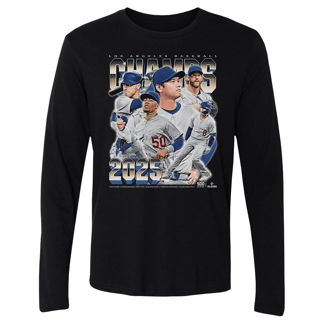 Los Angeles D Baseball 2025 Champs Vintage WHT