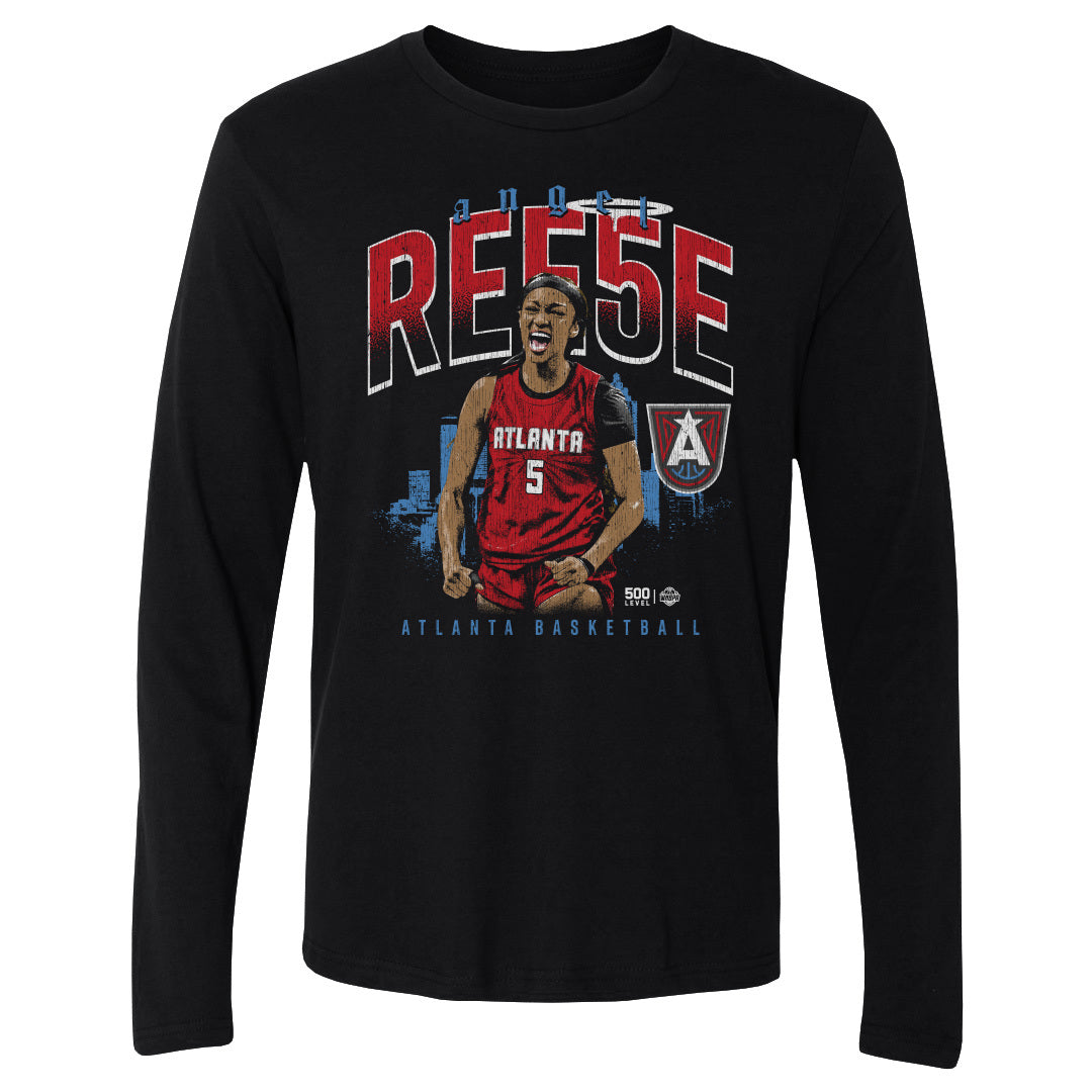 Angel Reese Atlanta Dream Cityscape WHT