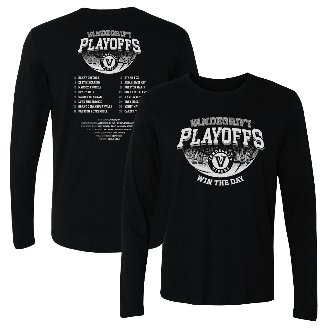 Vandegrift Crown Trio 2026 Playoffs Basketball F&B WHT
