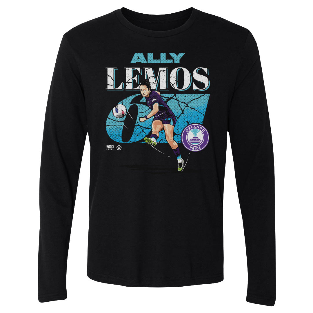Ally Lemos Orlando Pride Cracked Number WHT
