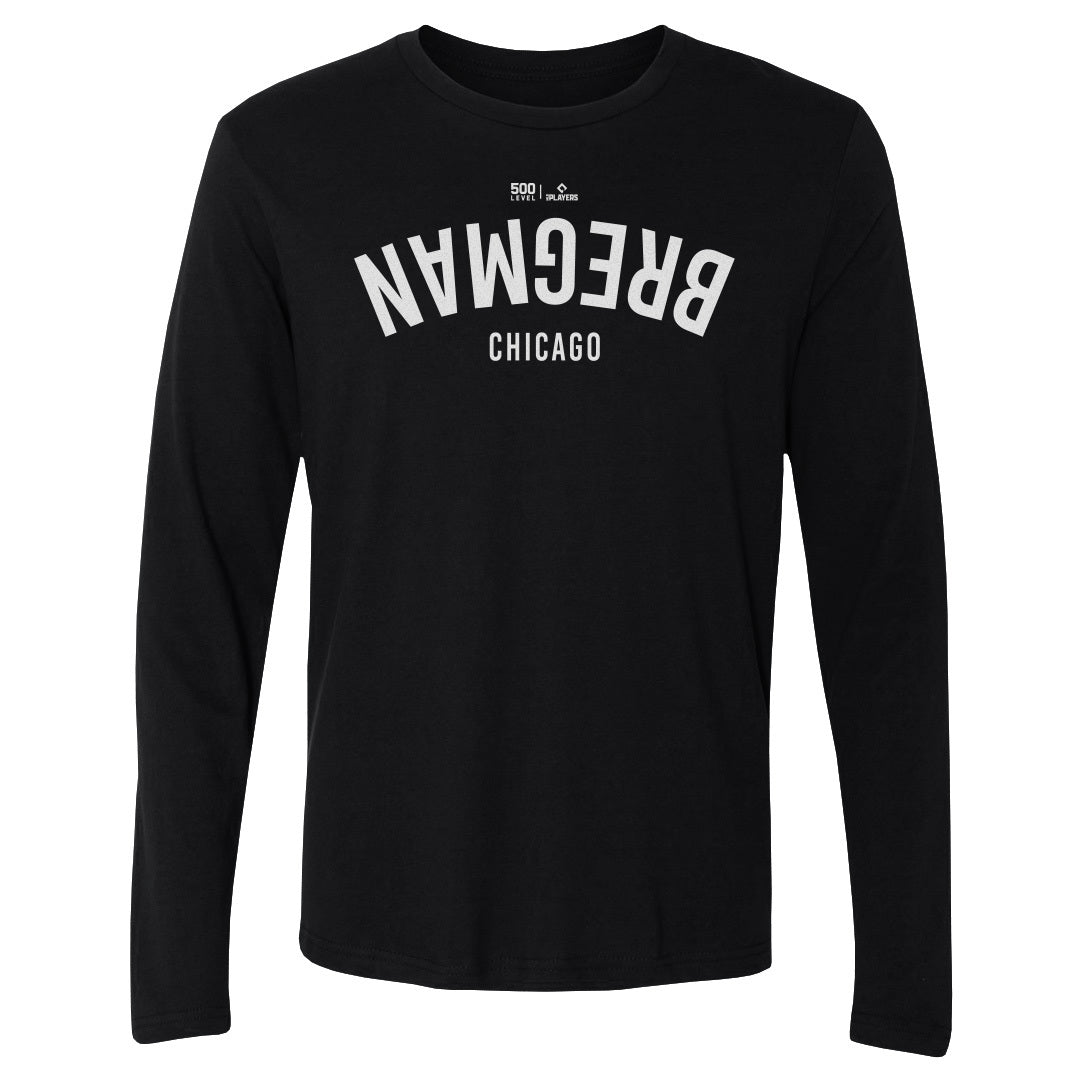 Alex Bregman Chicago C Invert WHT
