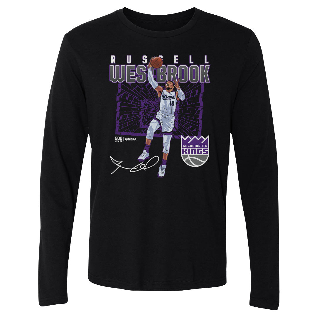 Russell Westbrook Sacramento Kings Shattered WHT