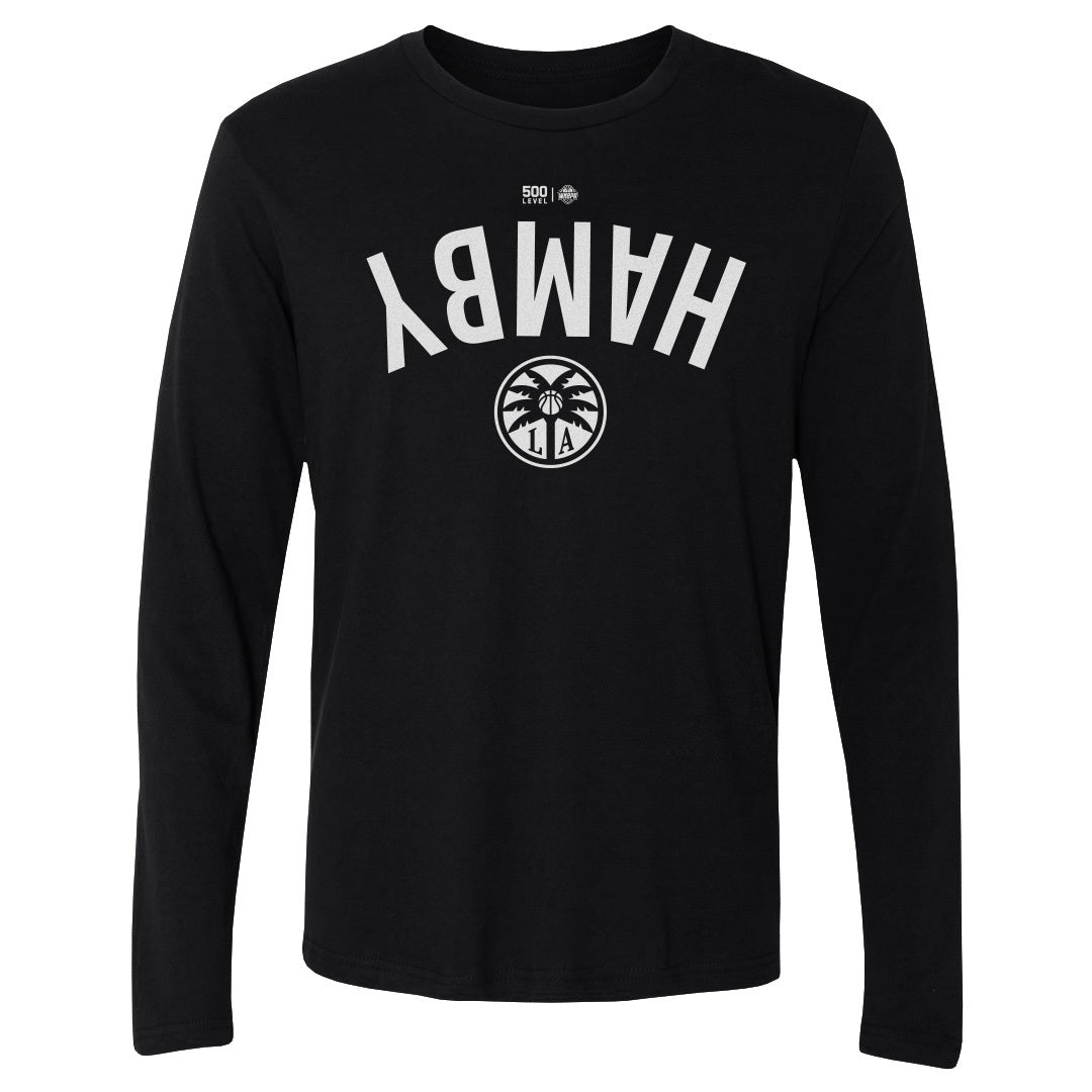 Dearica Hamby Los Angeles Sparks Invert WHT