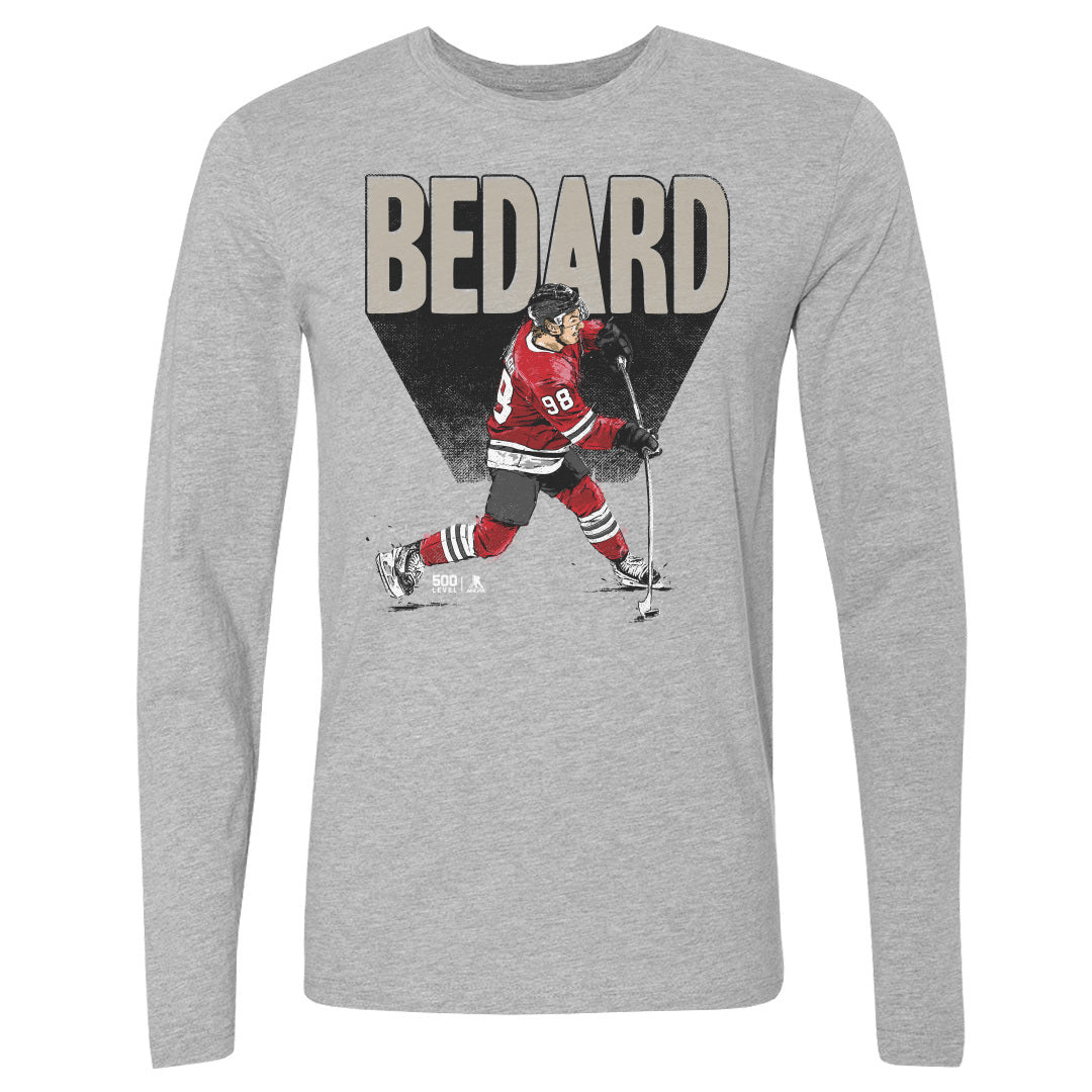 Connor Bedard Chicago Bold WHT