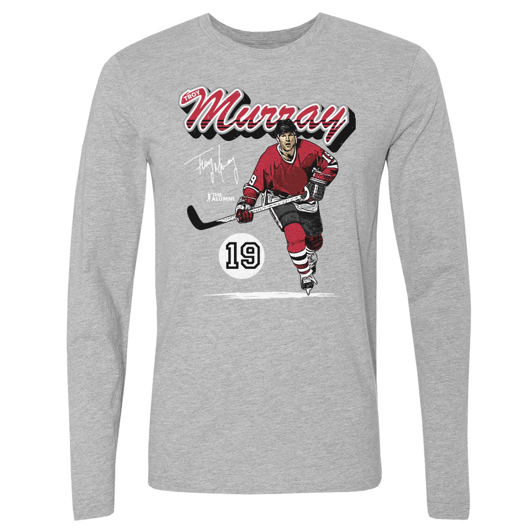 Troy Murray Chicago Retro Script WHT