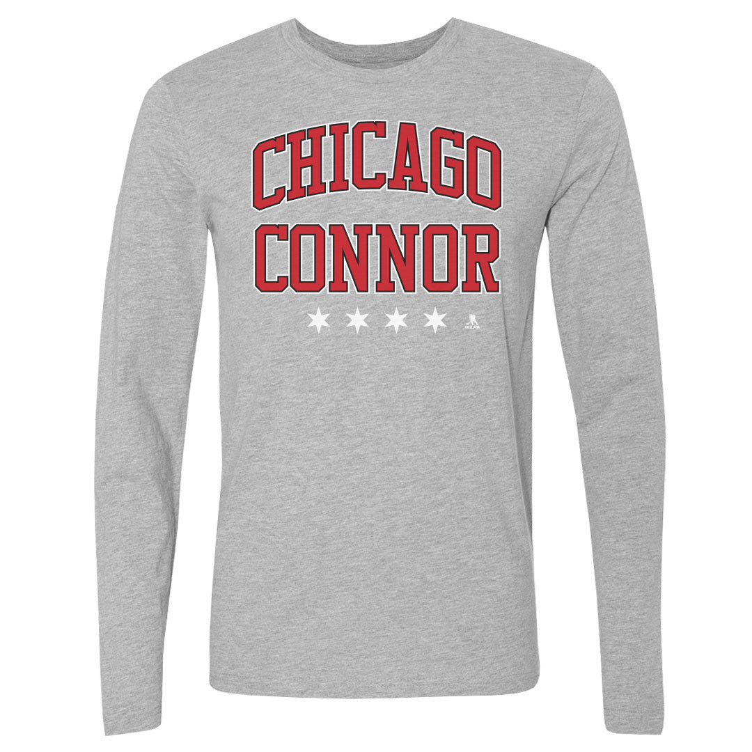 Connor Bedard Chicago Athletic Font WHT