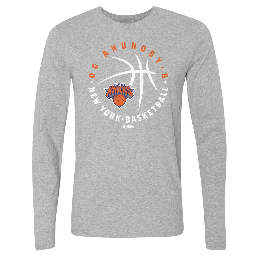 OG Anunoby New York Knicks Player Ball WHT