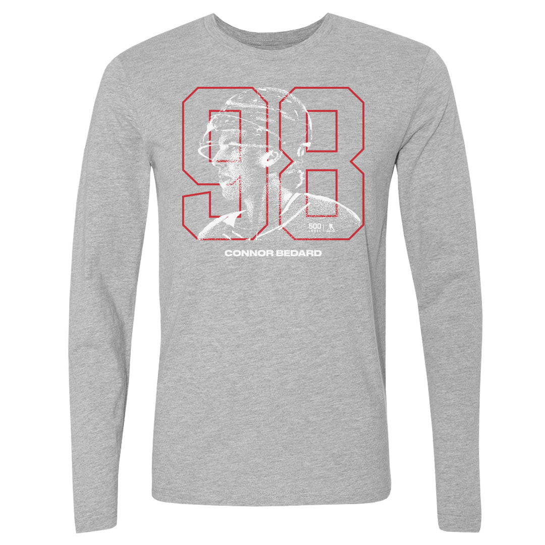 Connor Bedard Chicago Overlay WHT