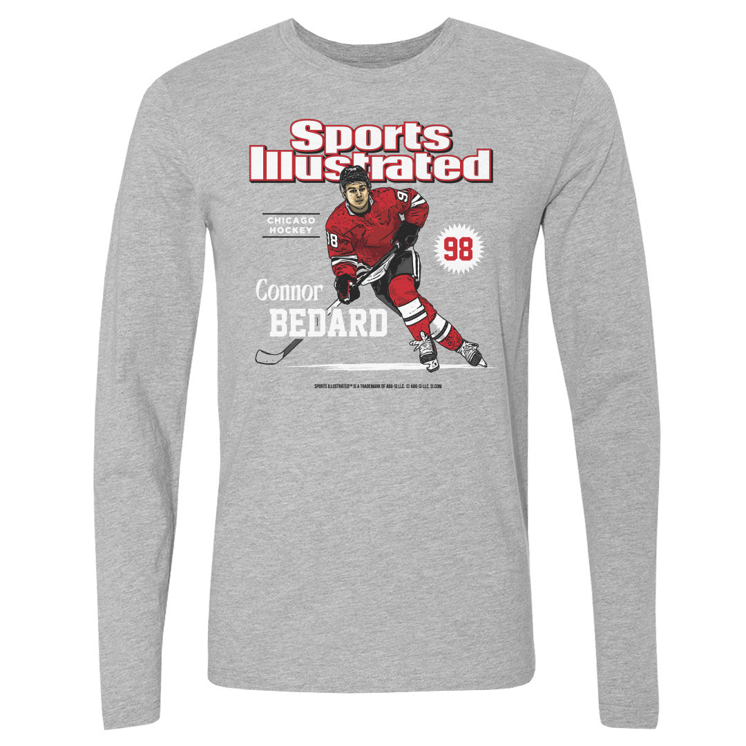 Connor Bedard Sports Illustrated & Chicago Card WHT