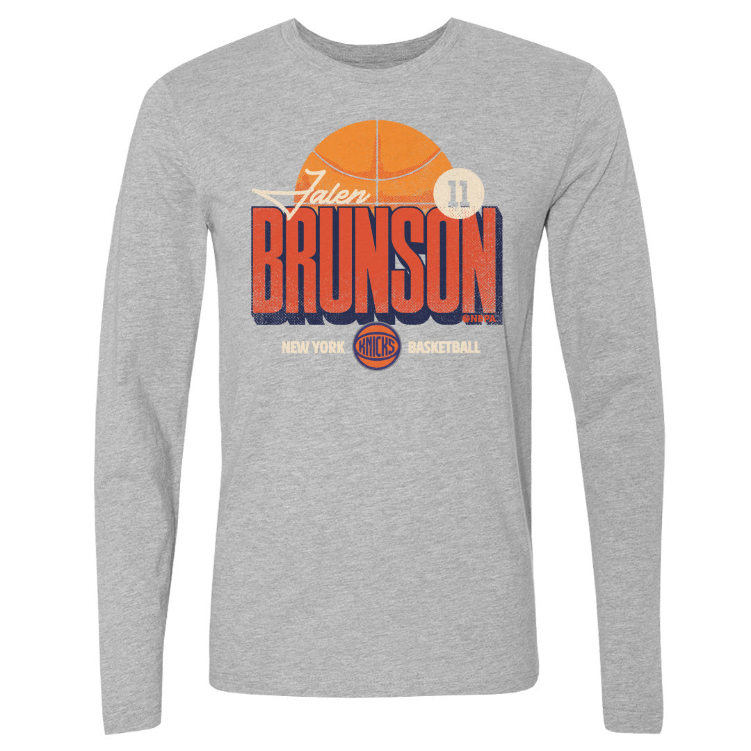 Jalen Brunson New York Knicks Label WHT