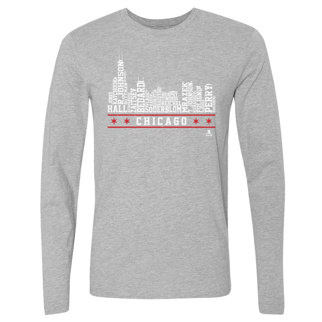 Chicago Hockey Roster Skyline 23 WHT