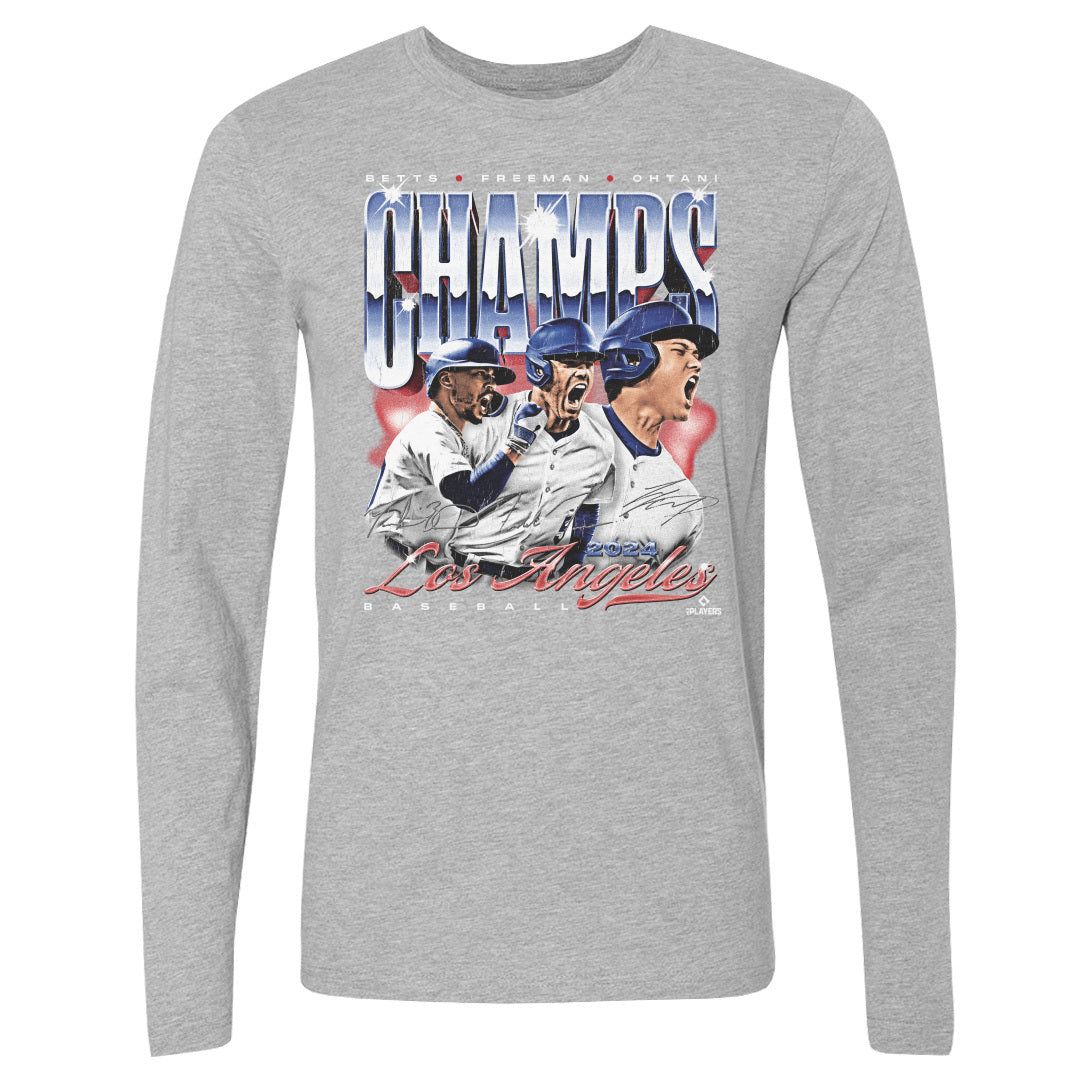 Los Angeles Baseball 2024 Champs Trio Vintage WHT