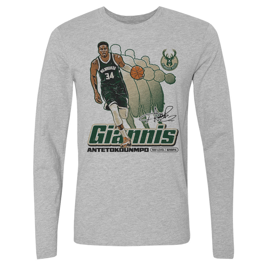 Giannis Antetokounmpo Milwaukee Bucks Retro