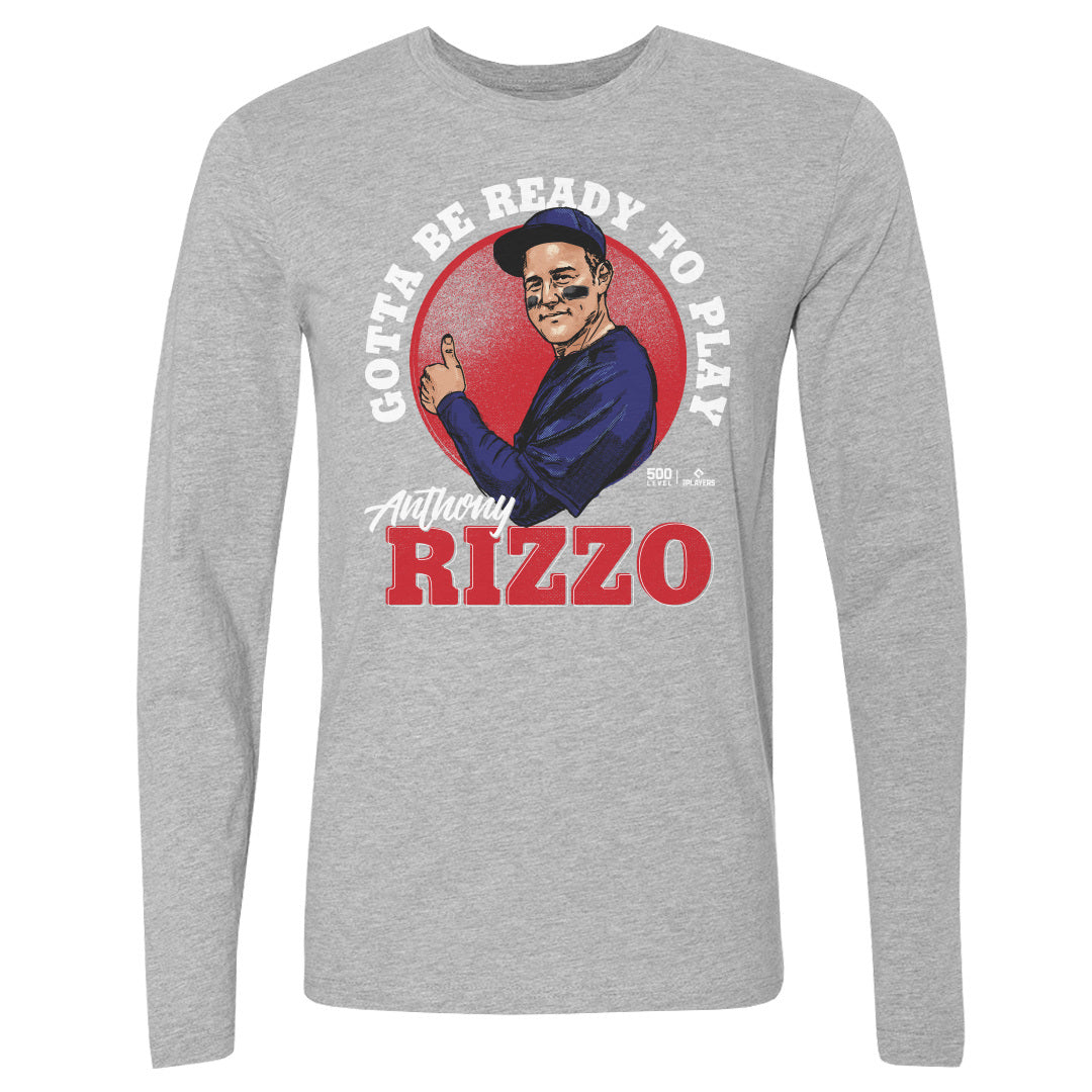Anthony Rizzo Chicago C Ready To Play W WHT