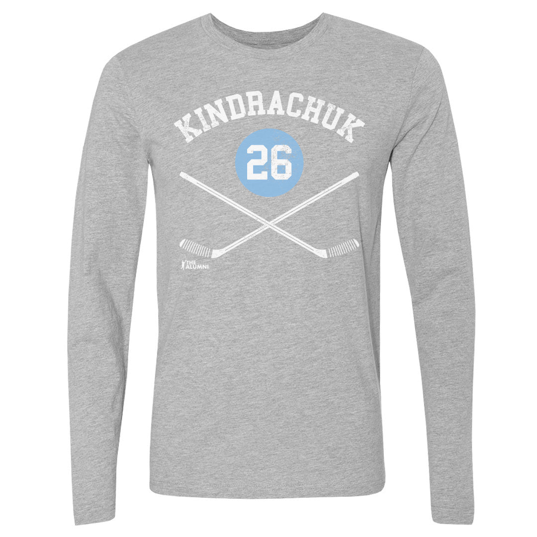 Orest Kindrachuk Pittsburgh 26 Sticks WHT