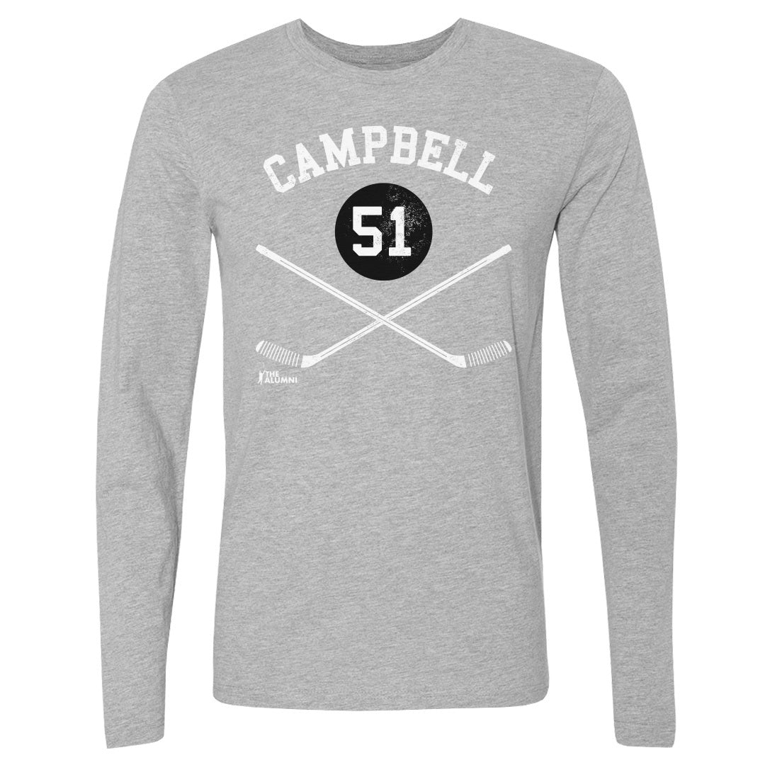 Brian Campbell Chicago 51 Sticks WHT