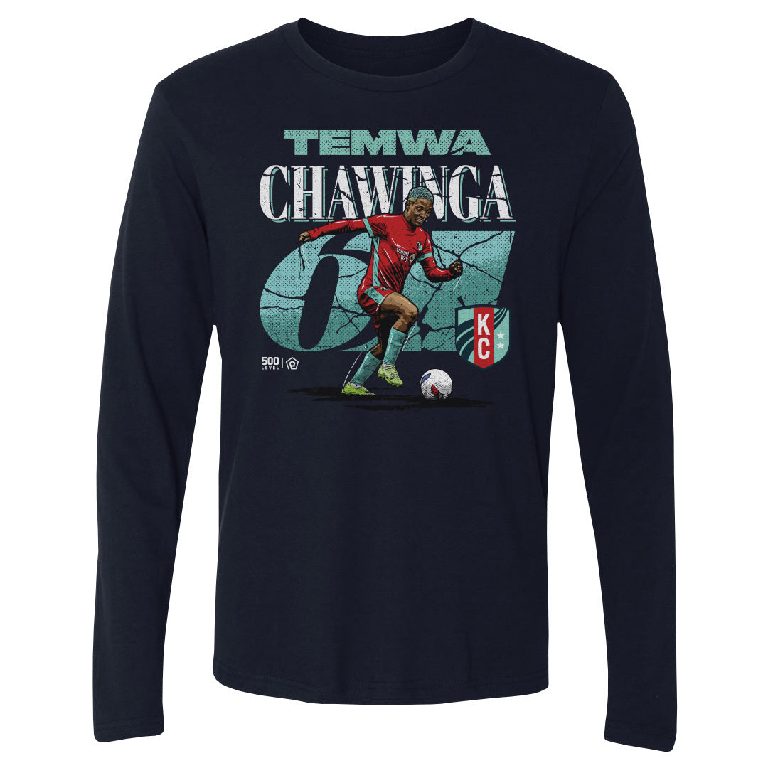 Temwa Chawinga Kansas City Current Cracked Number WHT