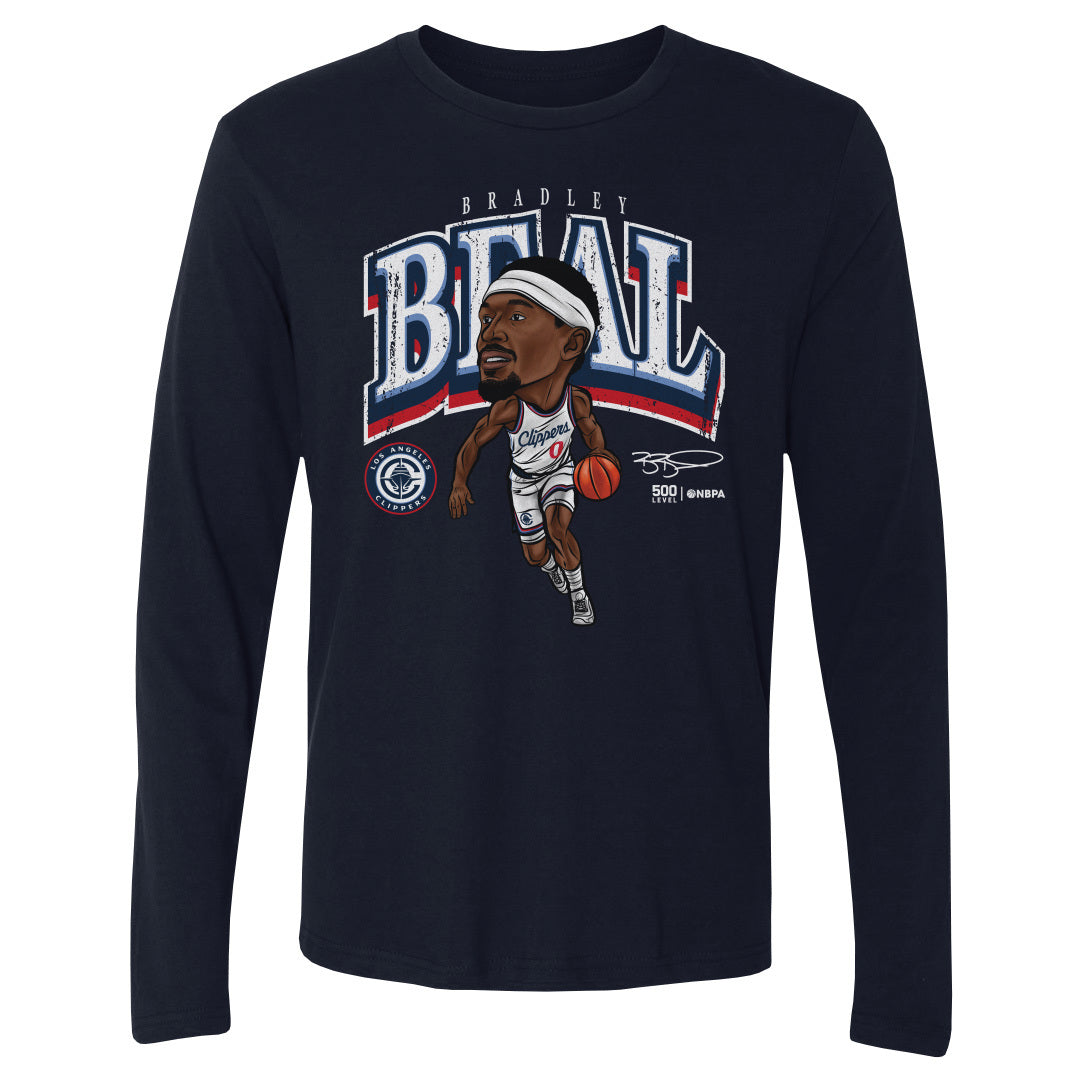 Bradley Beal Los Angeles Clippers Cartoon WHT