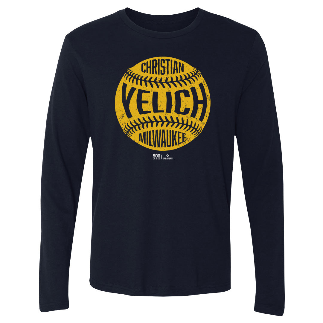 Christian Yelich Milwaukee Vintage Baseball WHT