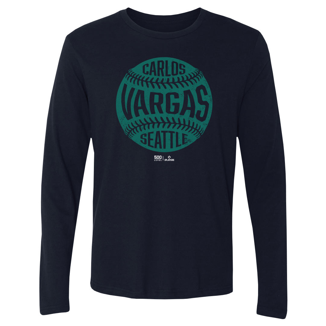 Carlos Vargas Seattle Vintage Baseball WHT