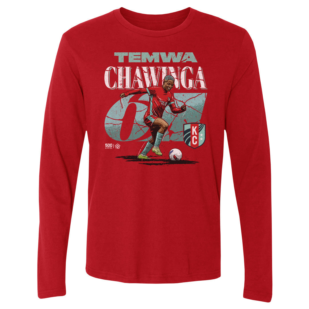 Temwa Chawinga Kansas City Current Cracked Number WHT