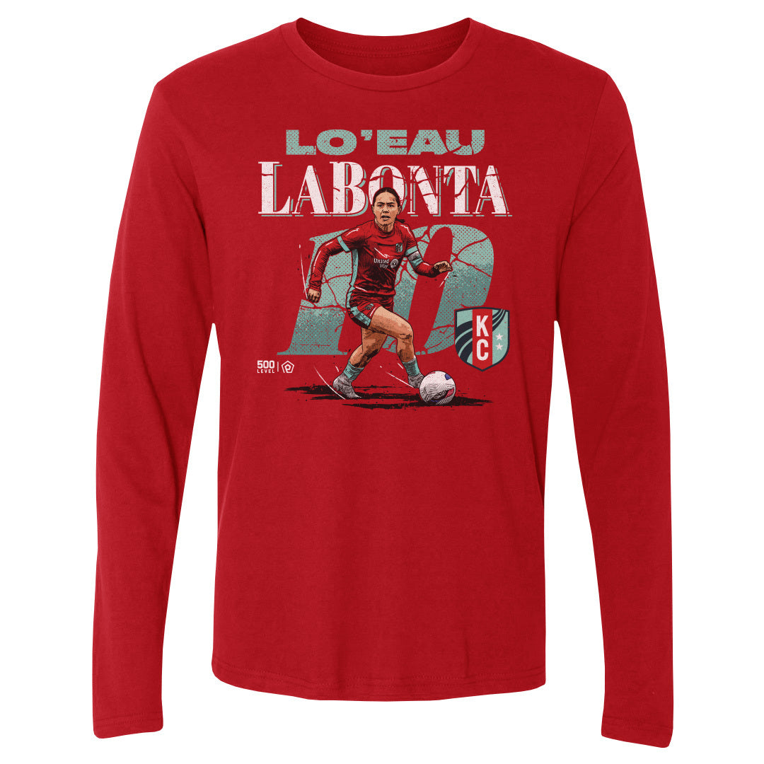 Lo'eau LaBonta Kansas City Current Cracked Number WHT