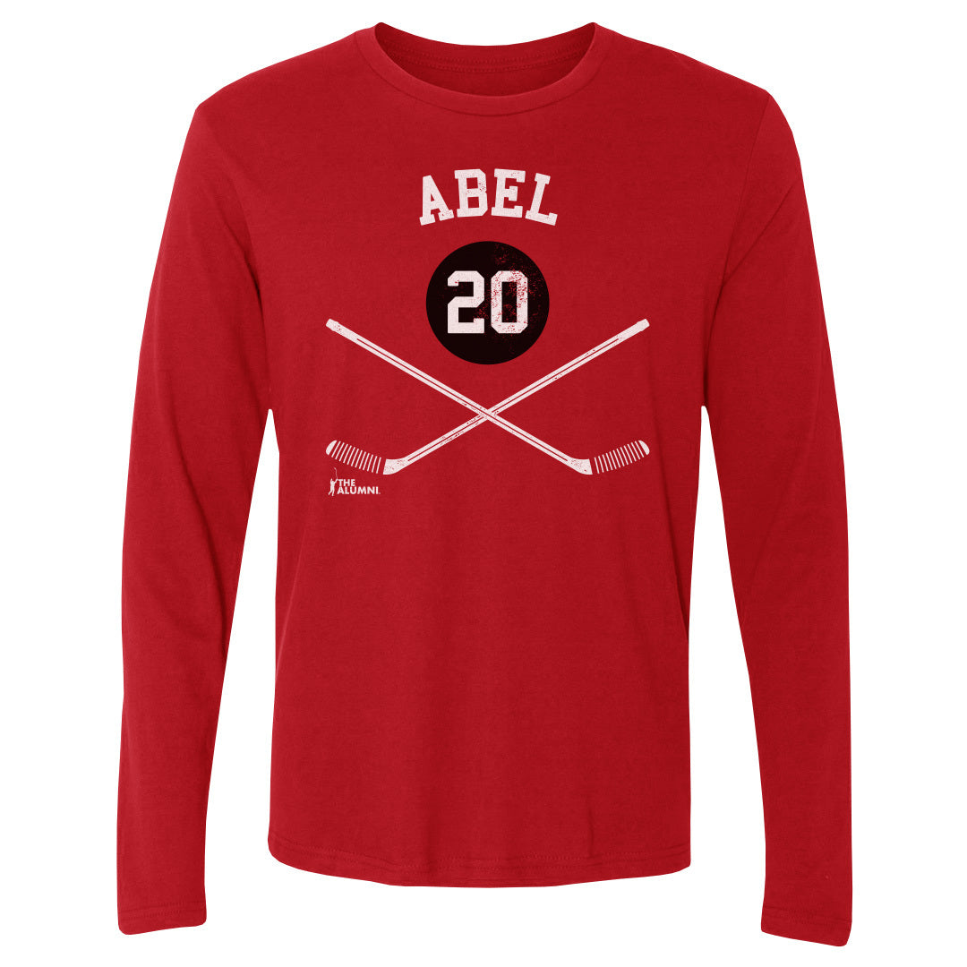 Sid Abel Chicago 20 Sticks WHT