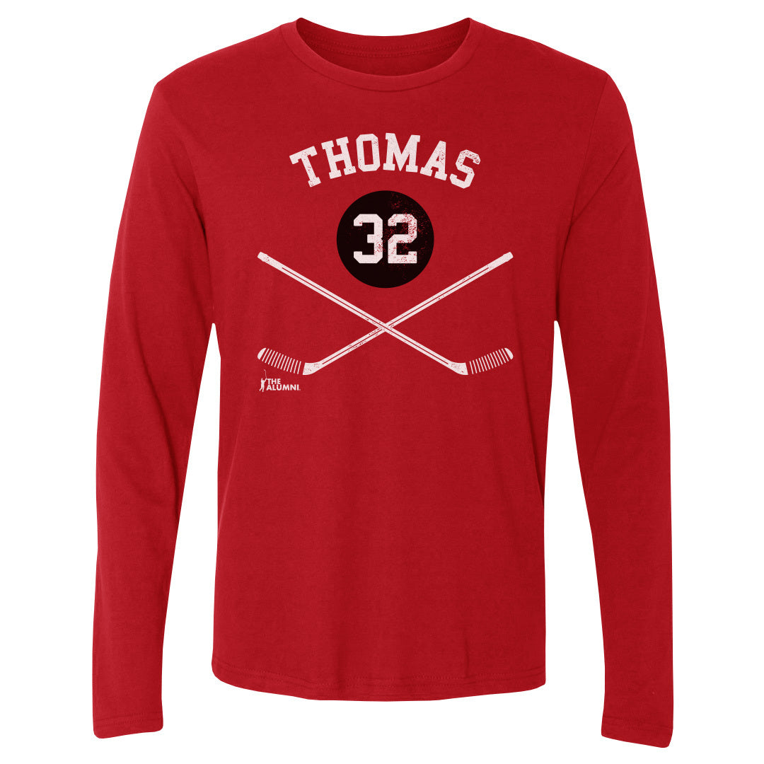 Steve Thomas Chicago 32 Sticks WHT