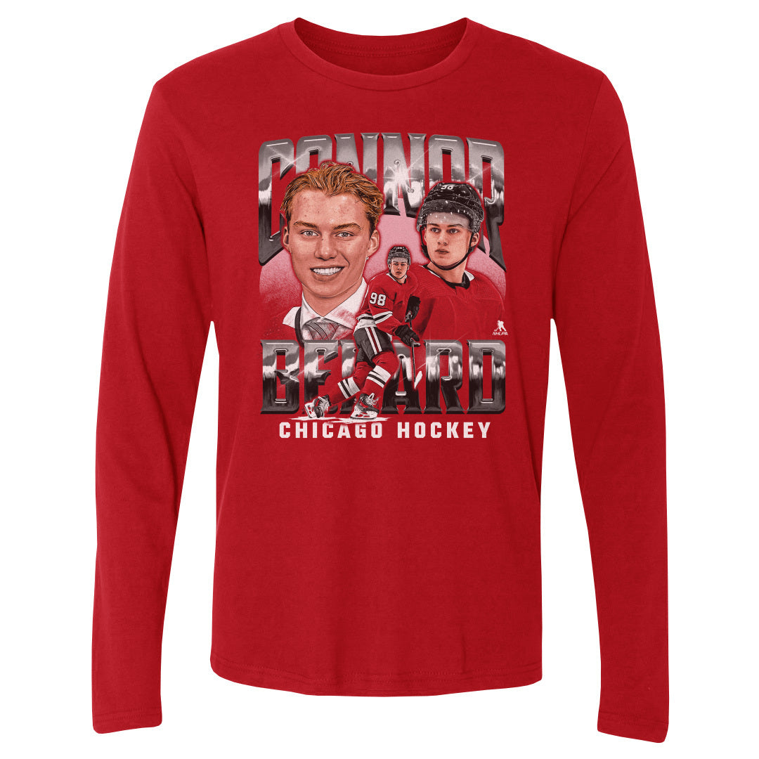 Connor Bedard Chicago Vintage WHT