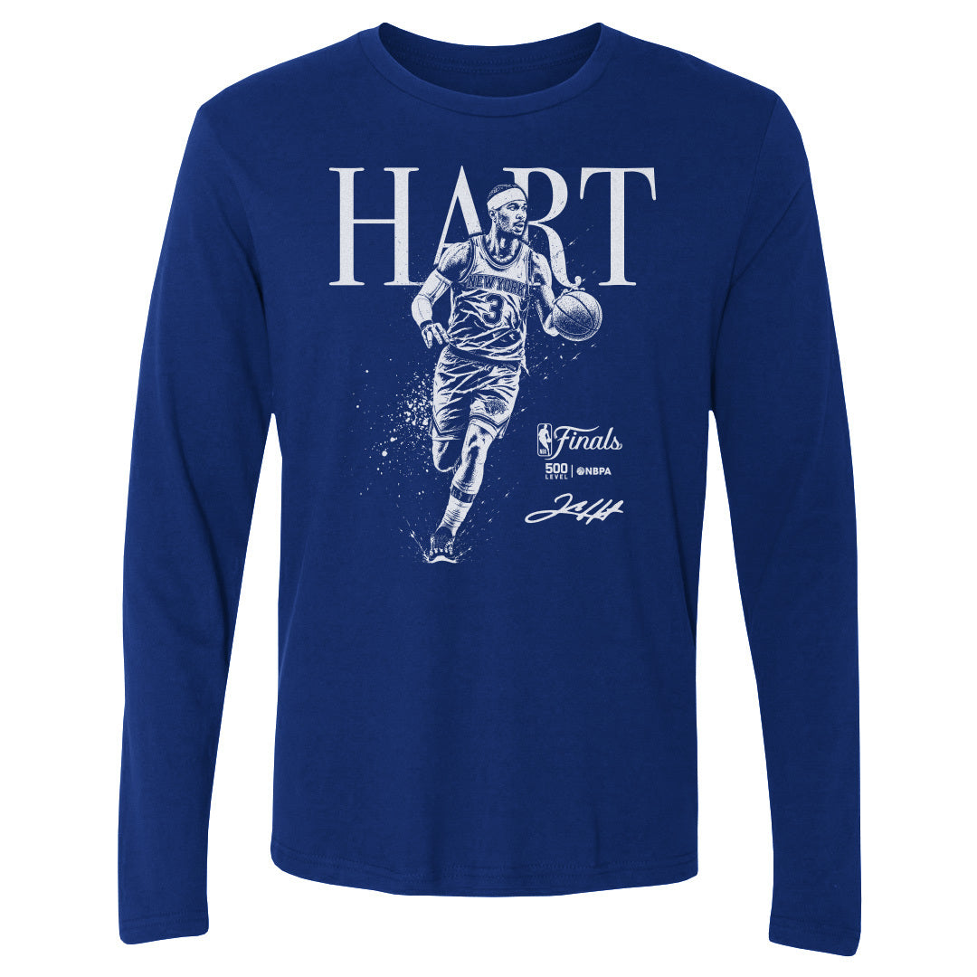 Josh Hart New York Knicks NBA Finals 2026 Mono WHT