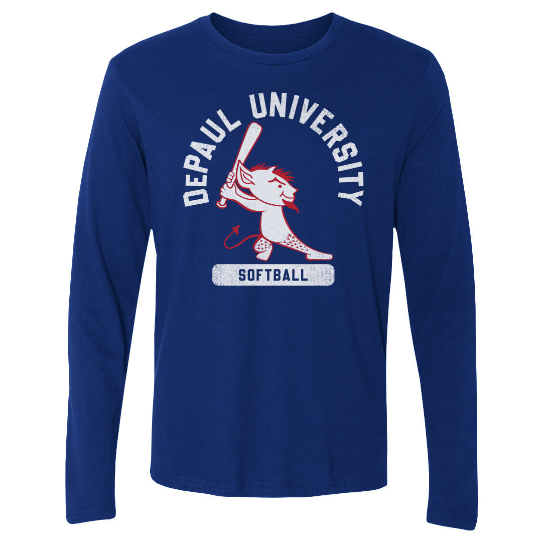 DePaul Blue Demons Billy Softball WHT