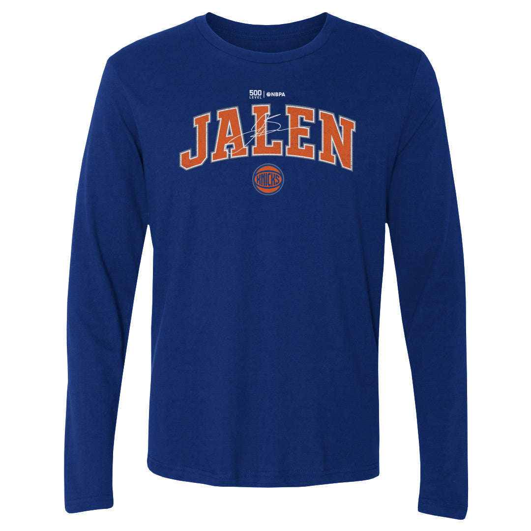 Jalen Brunson New York Knicks Team Font WHT