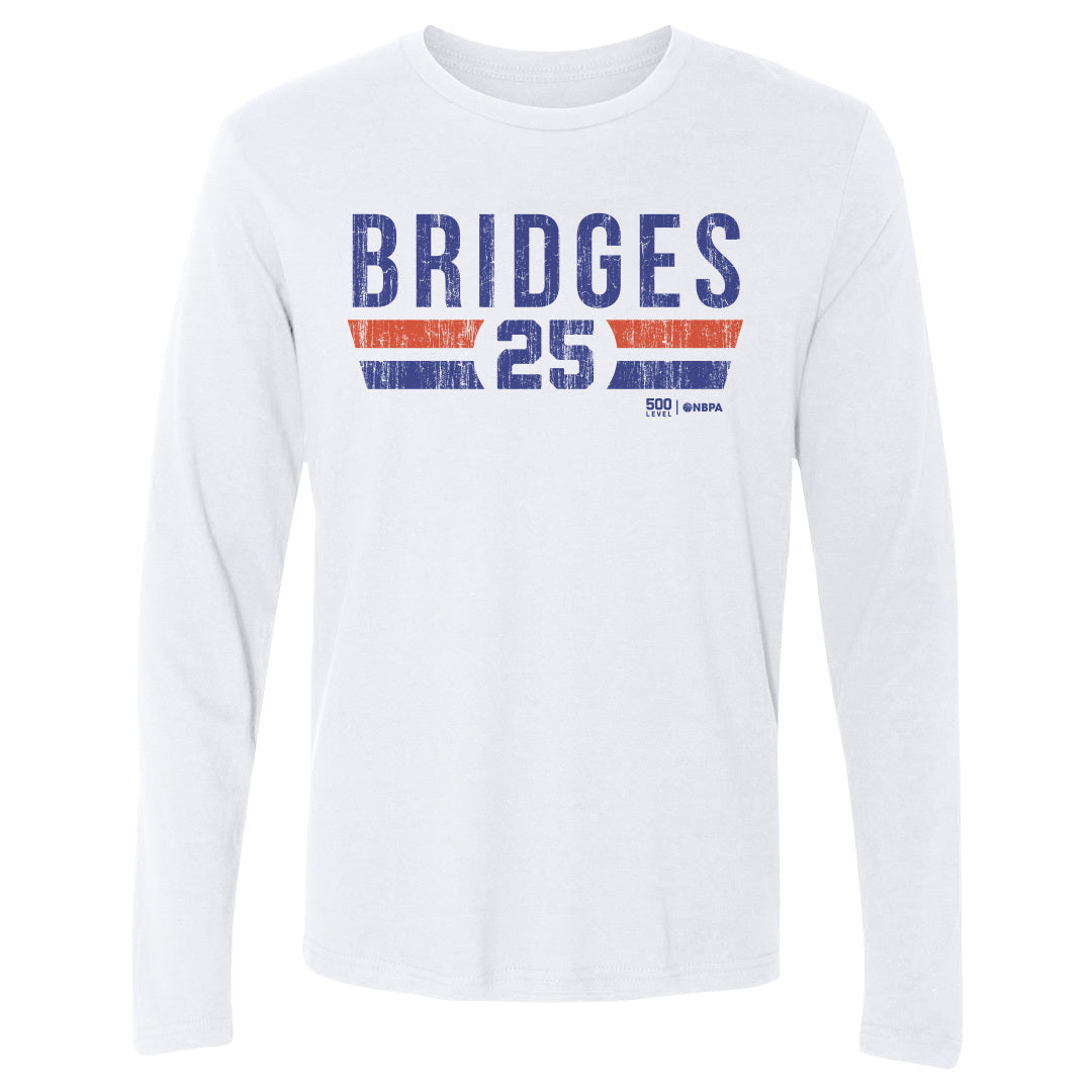 Mikal Bridges New York Knicks Font