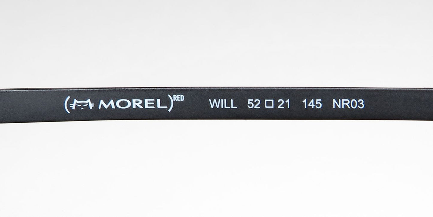 Morel Red Will 90014c Eyeglasses