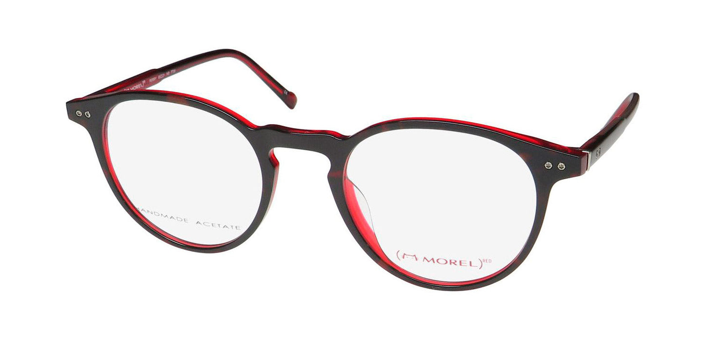 Morel Red Perry 90016c Eyeglasses