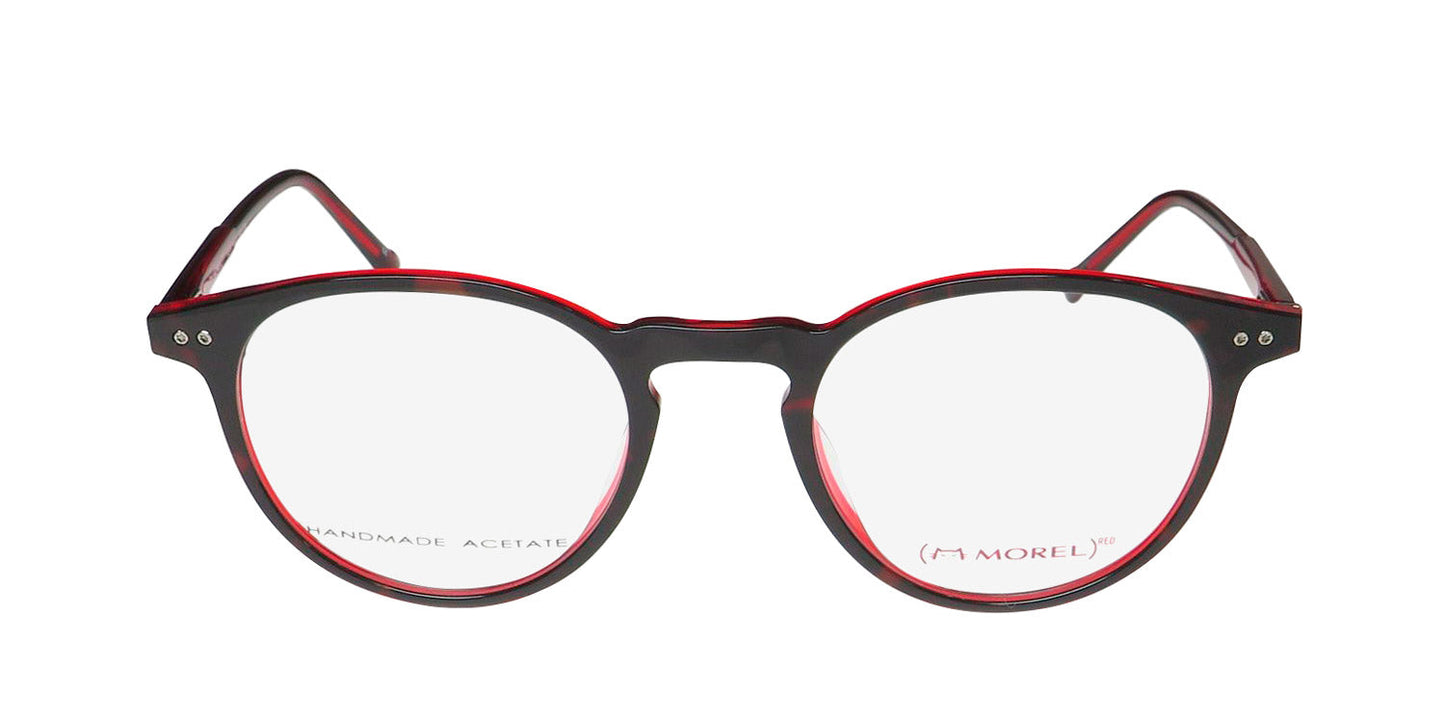 Morel Red Perry 90016c Eyeglasses