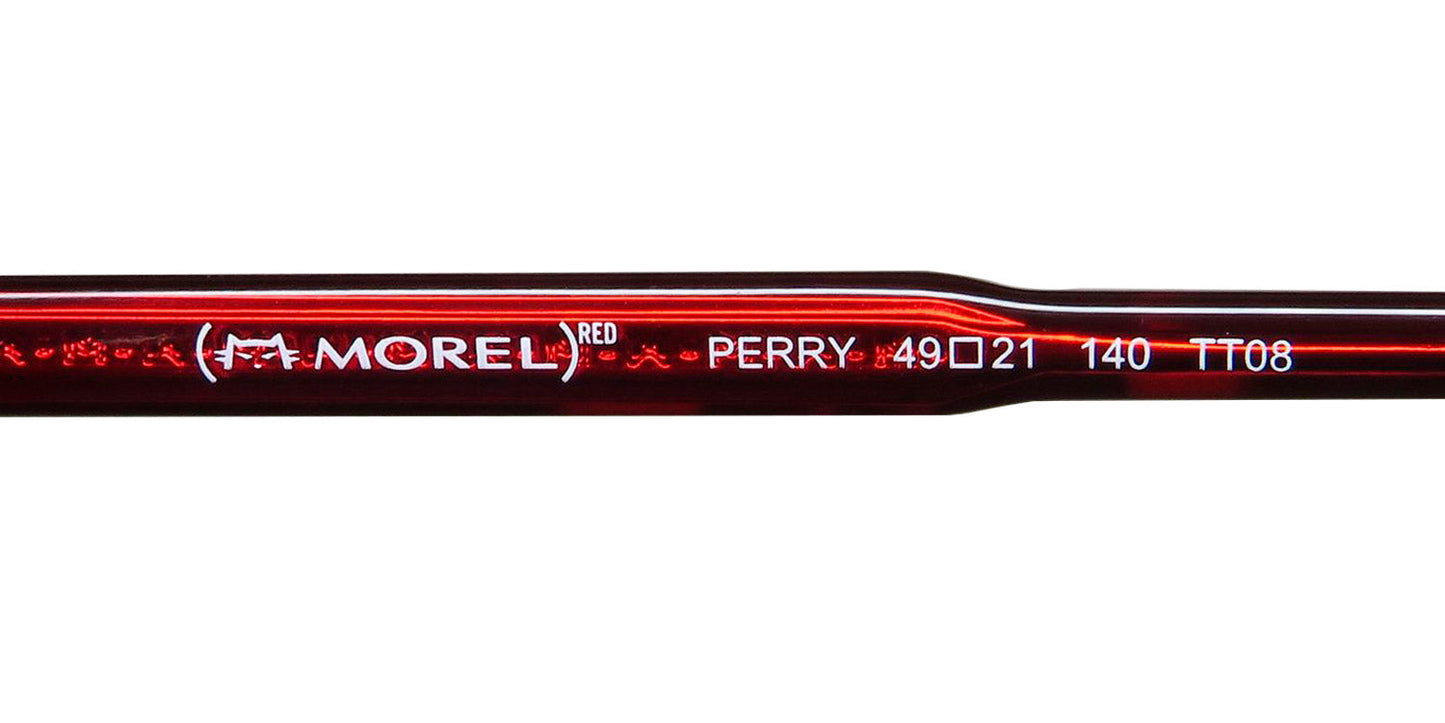 Morel Red Perry 90016c Eyeglasses