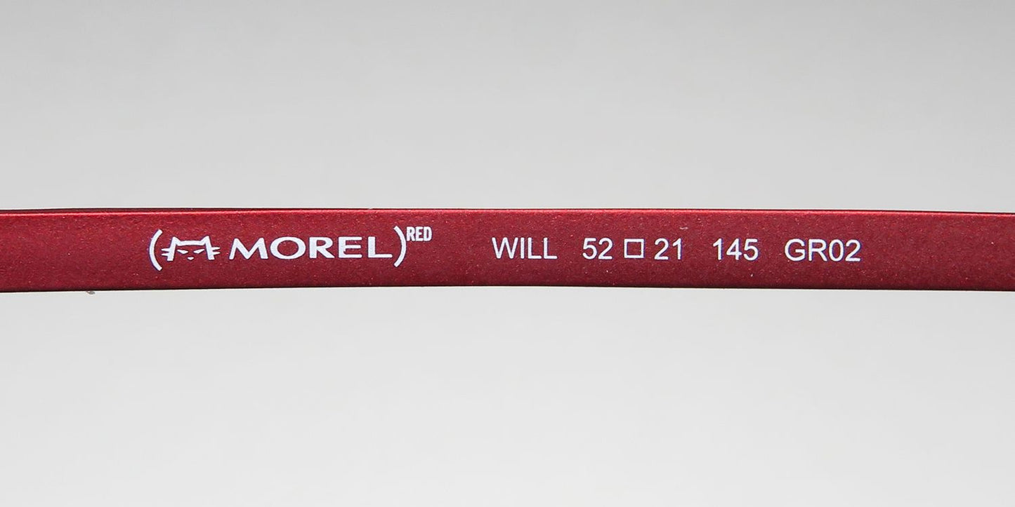 Morel Red Will 90014c Eyeglasses