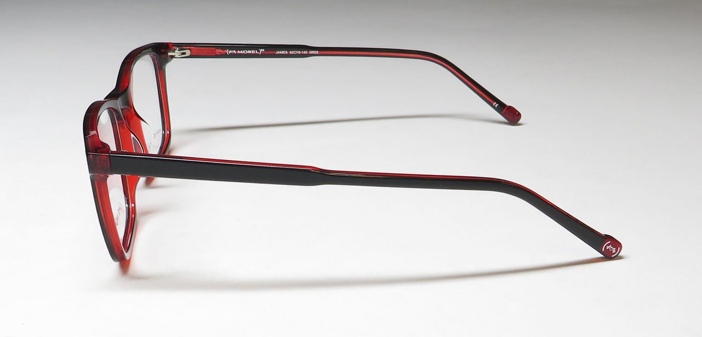 Morel Red James 90036c Eyeglasses