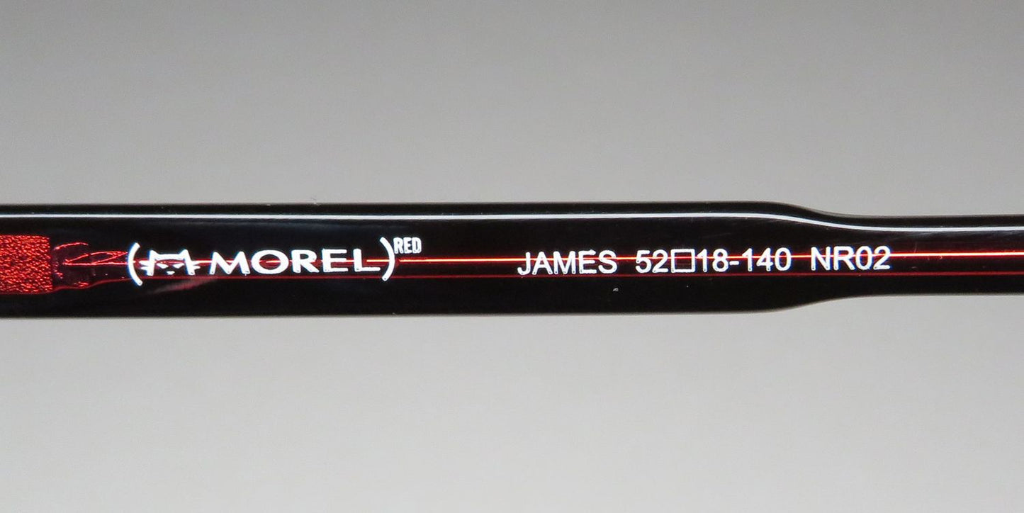 Morel Red James 90036c Eyeglasses