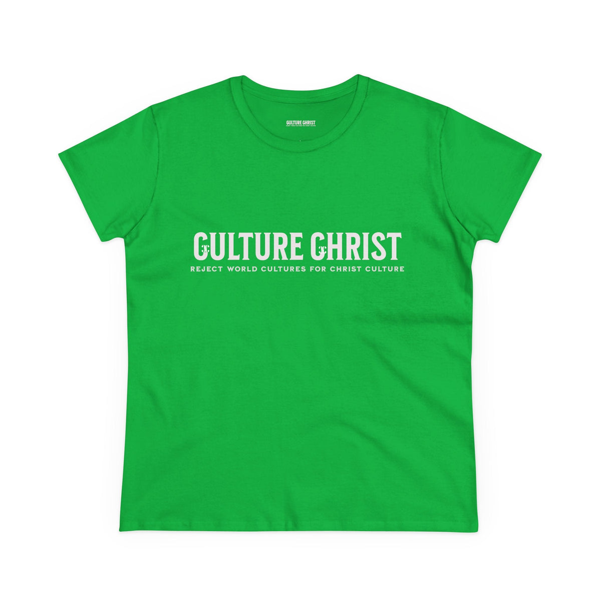 Culture Christ Tee — Christian Faith Graphic Women's T-Shirt
