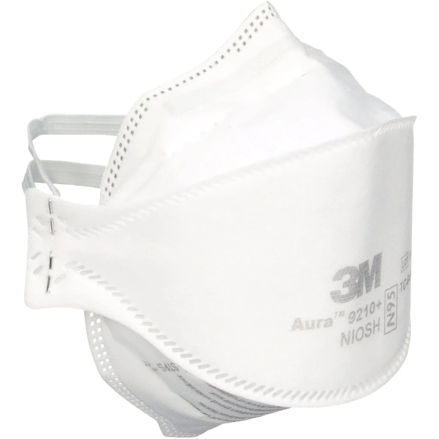 3M Aura 9210+ N95 Particulate Respirator Mask, White, Standard