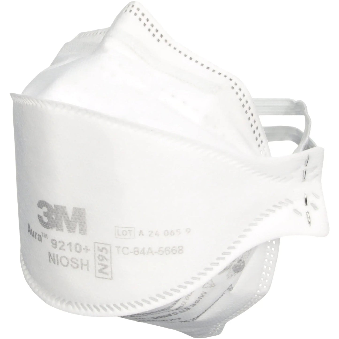 3M Aura 9210+ N95 Particulate Respirator Mask, White, Standard