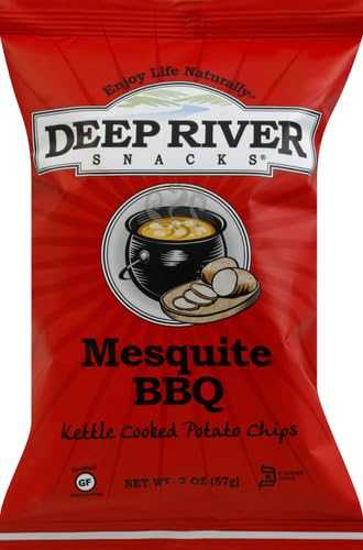 Kettle Cooked Potato Chips Deep River Mesquite BBQ - 2oz Gluten-free